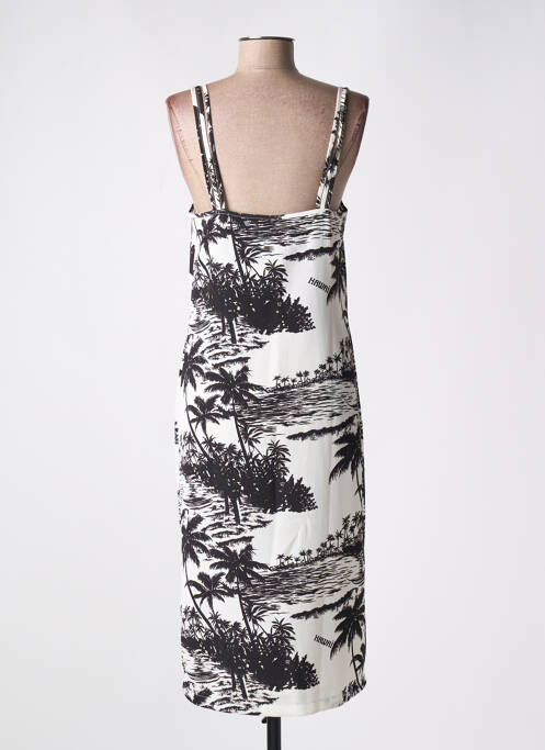 Robe mi-longue noir REGENCE femme