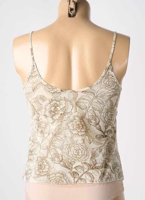 Top/Caraco marron BARBARA pour femme