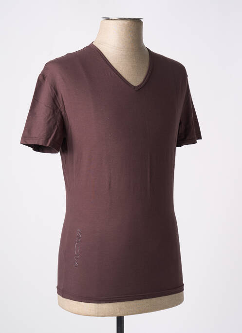 T-shirt marron HOM pour homme