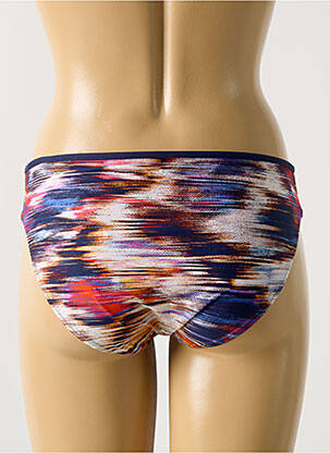 Bas de maillot de bain imprimé fantaisie culotte violet MARIE JO femme
