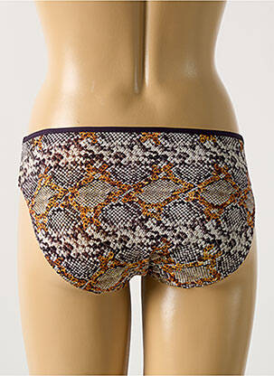 Bas de maillot de bain imprimé fantaisie culotte violet PRIMADONNA femme