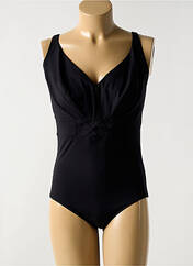 Maillot de bain 1 pièce noir EMPREINTE pour femme seconde vue