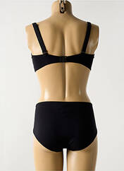Maillot de bain 2 pièces noir EMPREINTE pour femme seconde vue