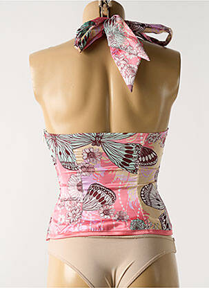 Corset haut soutien-gorge moulé rose SIMONE PERELE femme