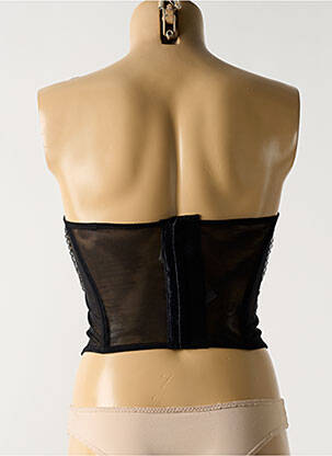 Corset haut soutien-gorge moulé noir NINA RICCI femme