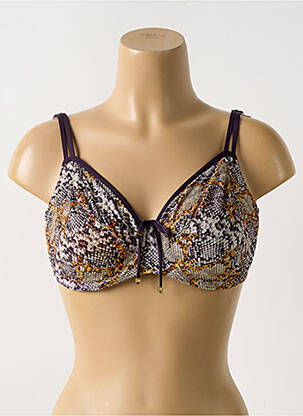 Haut de maillot de bain haut soutien-gorge emboitant haut soutien-gorge emboitant violet PRIMA DONNA femme