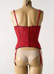 Corset rouge AUBADE pour femme seconde vue