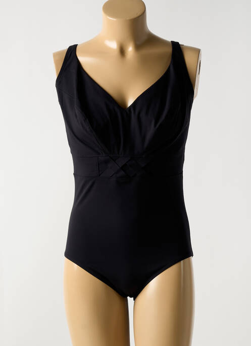 Maillot de bain 1 pièce noir EMPREINTE pour femme