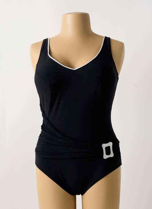 Maillot de bain 1 pièce noir EMPREINTE pour femme