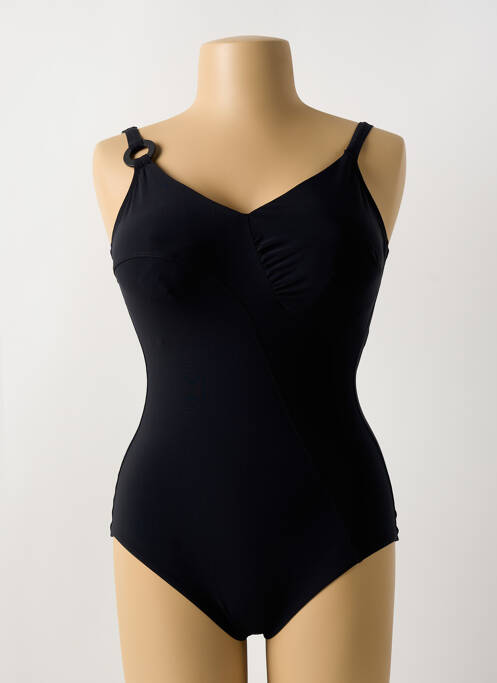 Maillot de bain 1 pièce noir EMPREINTE pour femme