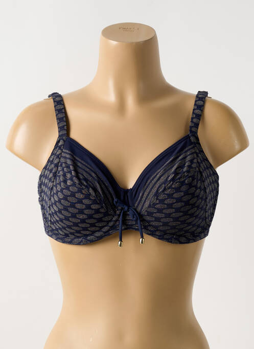 Haut de maillot de bain bleu PRIMA DONNA pour femme