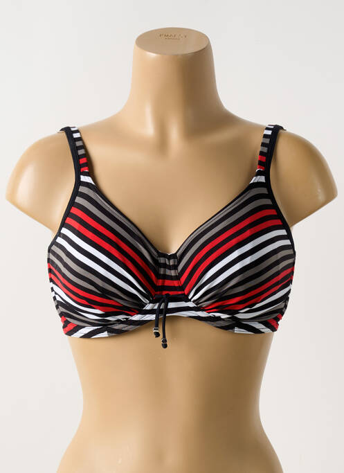 Haut de maillot de bain rouge PRIMA DONNA pour femme