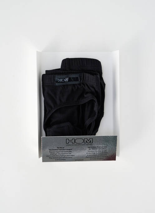 Slip noir HOM pour homme