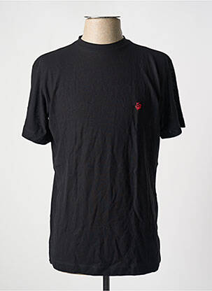 T-shirt coupe cintrée manches courtes noir HOM homme