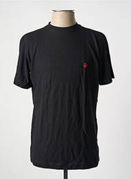T-shirt coupe cintrée manches courtes noir HOM homme