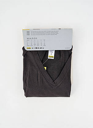 T-shirt coupe cintrée manches courtes gris CALIDA homme