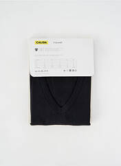 T-shirt noir CALIDA pour homme seconde vue