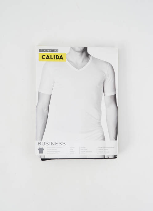 T-shirt noir CALIDA pour homme