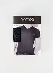 T-shirt noir HOM pour homme seconde vue