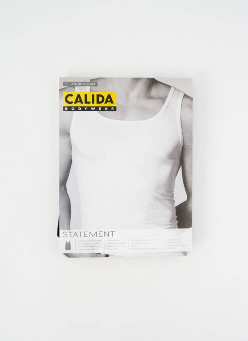 Débardeur noir CALIDA pour homme