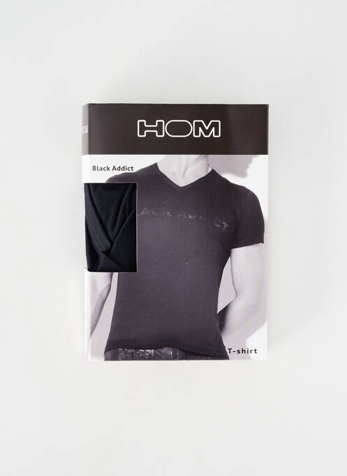 T-shirt noir HOM pour homme