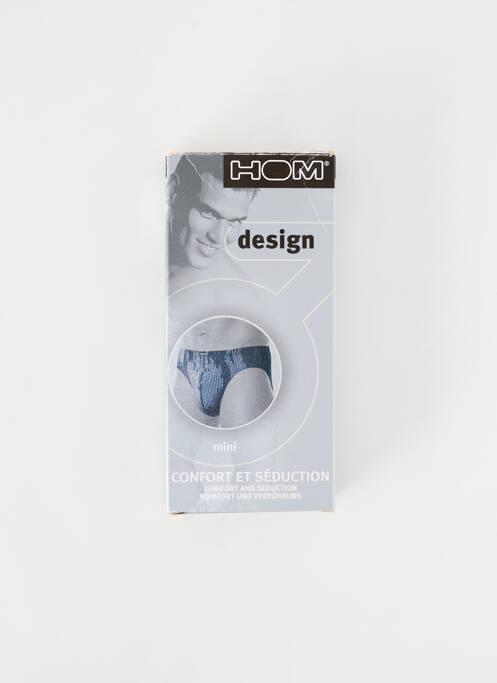 Slip bleu HOM pour homme