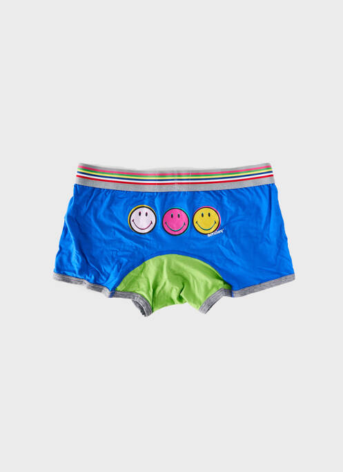 Boxer bleu SMILEY pour homme