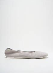 Chaussons/Pantoufles gris PLUTO pour femme seconde vue