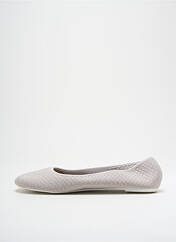 Chaussons/Pantoufles gris PLUTO pour femme seconde vue