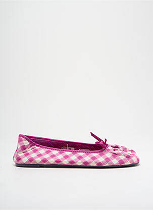 Chaussons/Pantoufles rose LE CHAT pour femme