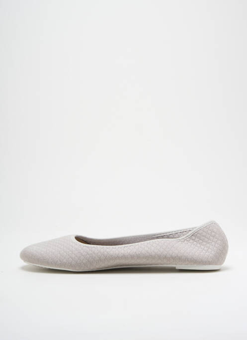 Chaussons/Pantoufles gris PLUTO pour femme