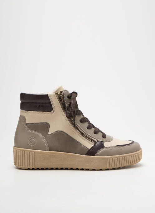 Baskets beige REMONTE pour femme