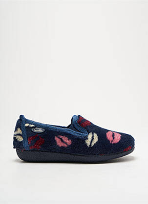 Chaussons/Pantoufles bleu SEMELFLEX pour femme