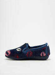 Chaussons/Pantoufles bleu SEMELFLEX pour femme seconde vue