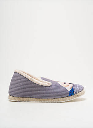 Chaussons/Pantoufles gris RONDINAUD pour femme