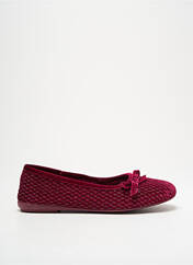 Chaussons/Pantoufles violet CHIC & RELAX pour femme seconde vue