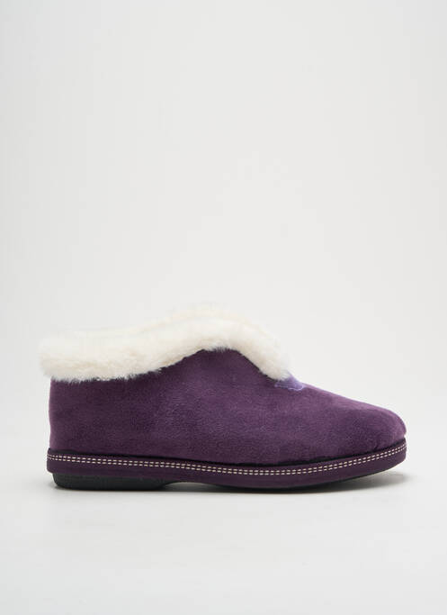 Chaussons/Pantoufles violet CHIC & RELAX pour femme