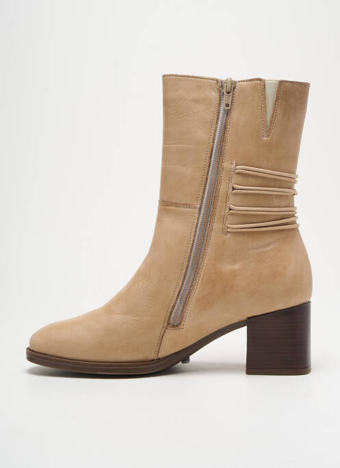 Bottines/Boots beige REMONTE pour femme