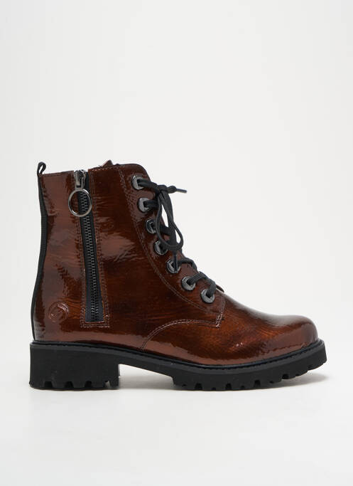 Bottines/Boots marron REMONTE pour femme