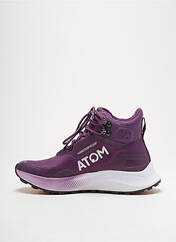 Baskets violet ATOM pour femme seconde vue