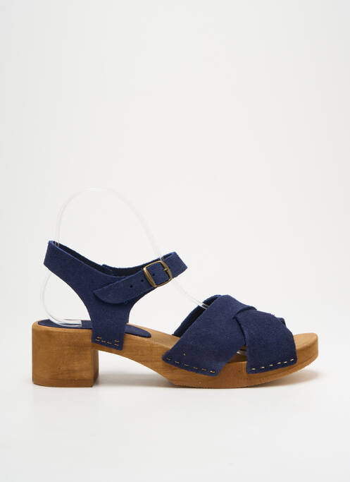 Sandales/Nu pieds bleu BOSABO pour femme