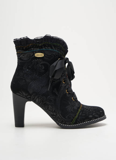 Bottines/Boots noir LAURA VITA pour femme