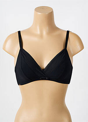Soutien-gorge sans armature haut soutien-gorge emboitant noir LOU femme