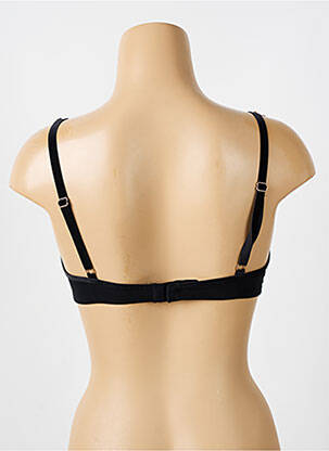 Soutien-gorge broderie haut soutien-gorge emboitant noir LOU femme