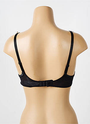 Soutien-gorge effet matière satinée haut soutien-gorge emboitant noir CHANTELLE femme