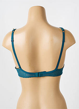 Soutien-gorge effet matière satinée haut soutien-gorge emboitant vert GEMMA femme