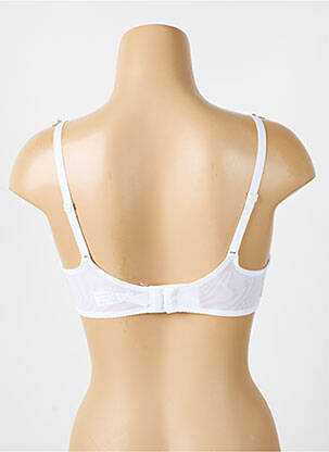 Soutien-gorge légère et transparente haut soutien-gorge emboitant blanc CHANTELLE femme