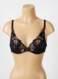 Soutien-gorge légère et transparente haut soutien-gorge emboitant noir CHANTELLE femme