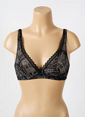 Soutien-gorge noir LOU pour femme seconde vue