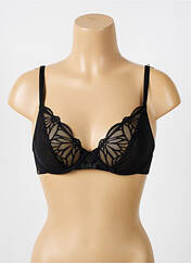 Soutien-gorge noir LOU pour femme seconde vue